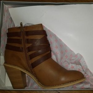 TG Multi Strap Ankle Boots